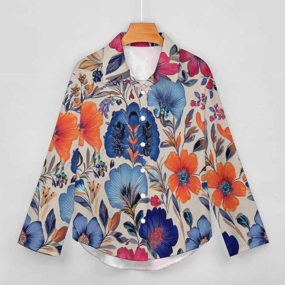 Cropped hem shirt Inkedjoy