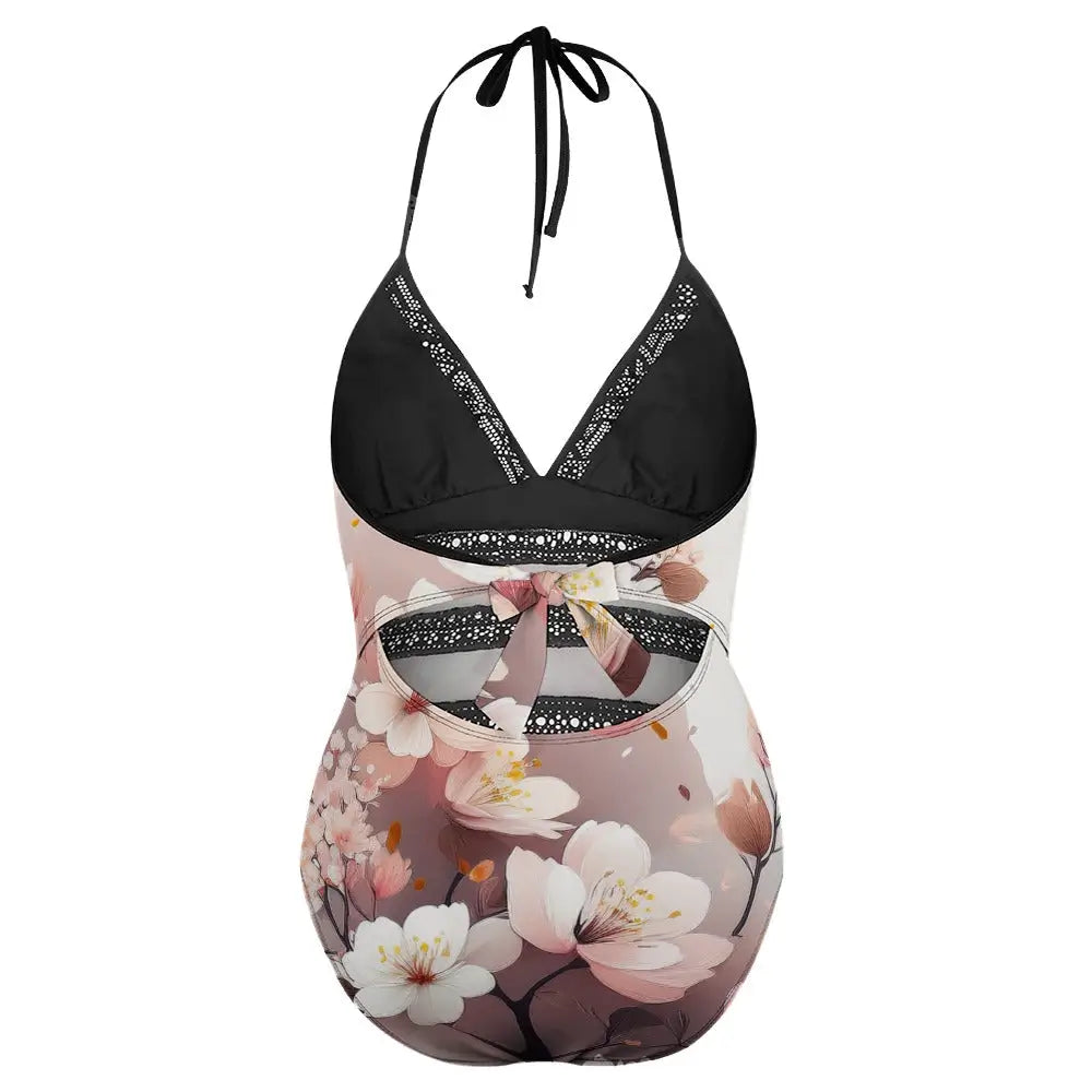 Plus Size Onepiece Swimsuit Inkedjoy
