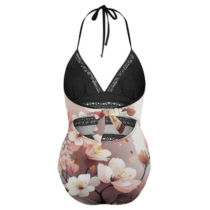 Plus Size Onepiece Swimsuit Inkedjoy