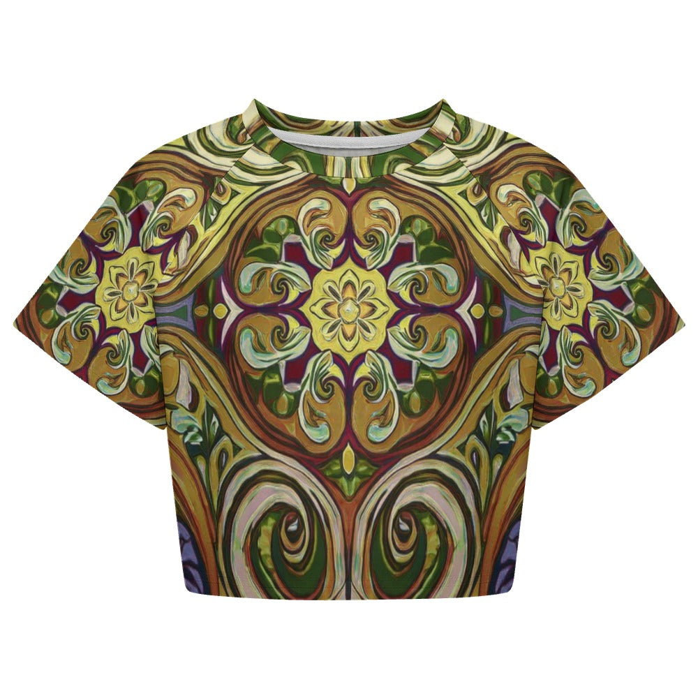 Crop Top Short-Sleeve T-Shirt