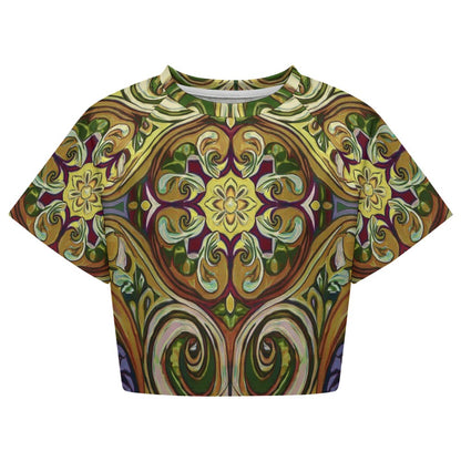 Crop Top Short-Sleeve T-Shirt