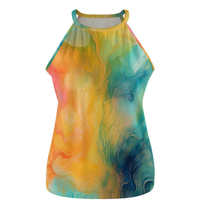 Crew Neck Vest Inkedjoy