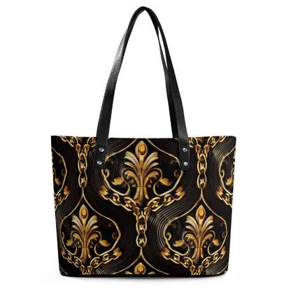 Leather handbag Inkedjoy
