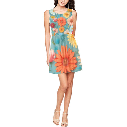 Floral Print Dress Inkedjoy