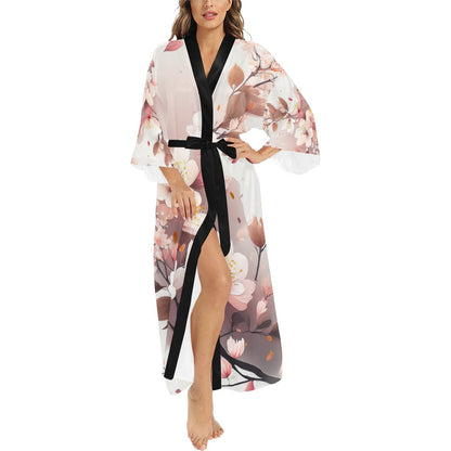 Long Kimono Robe Inkedjoy