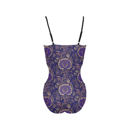 Strapped Cut Out Sides Swimsuit Inkedjoy