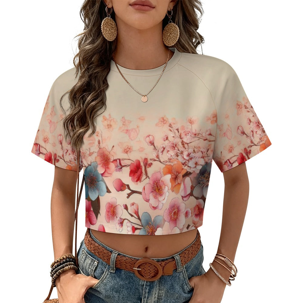 Crop Top Short-Sleeve T-Shirt