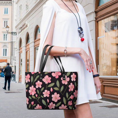 Leather handbag Inkedjoy