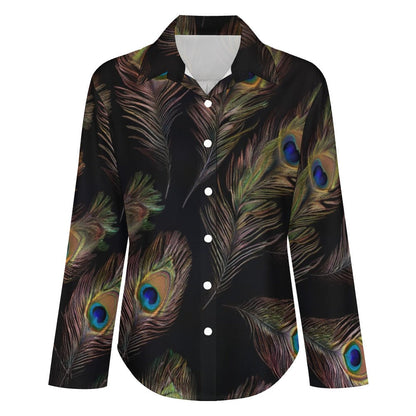 Cropped hem shirt Inkedjoy