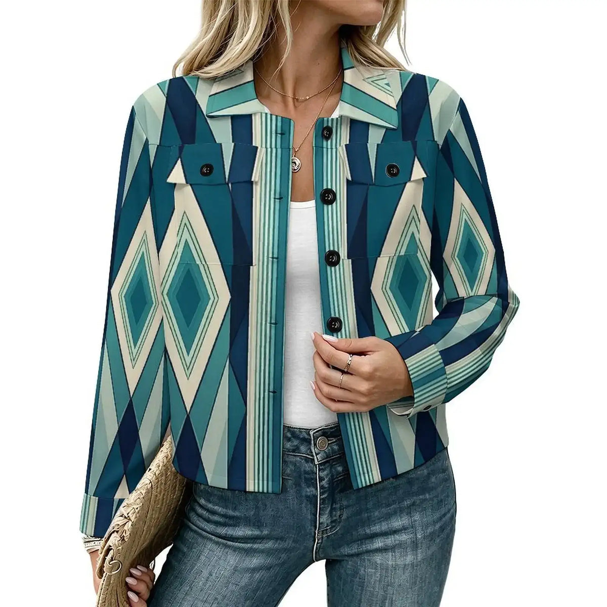 Cobalt jacket