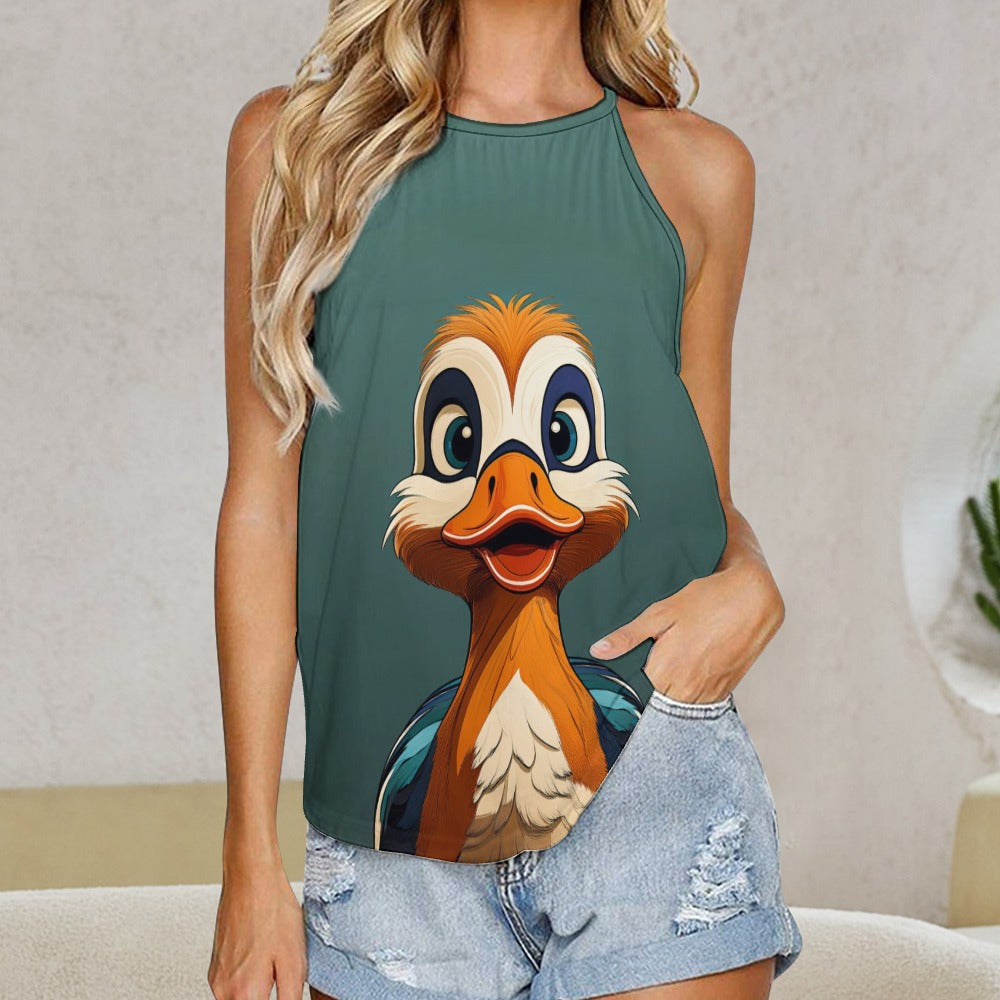 Crew Neck Vest Inkedjoy