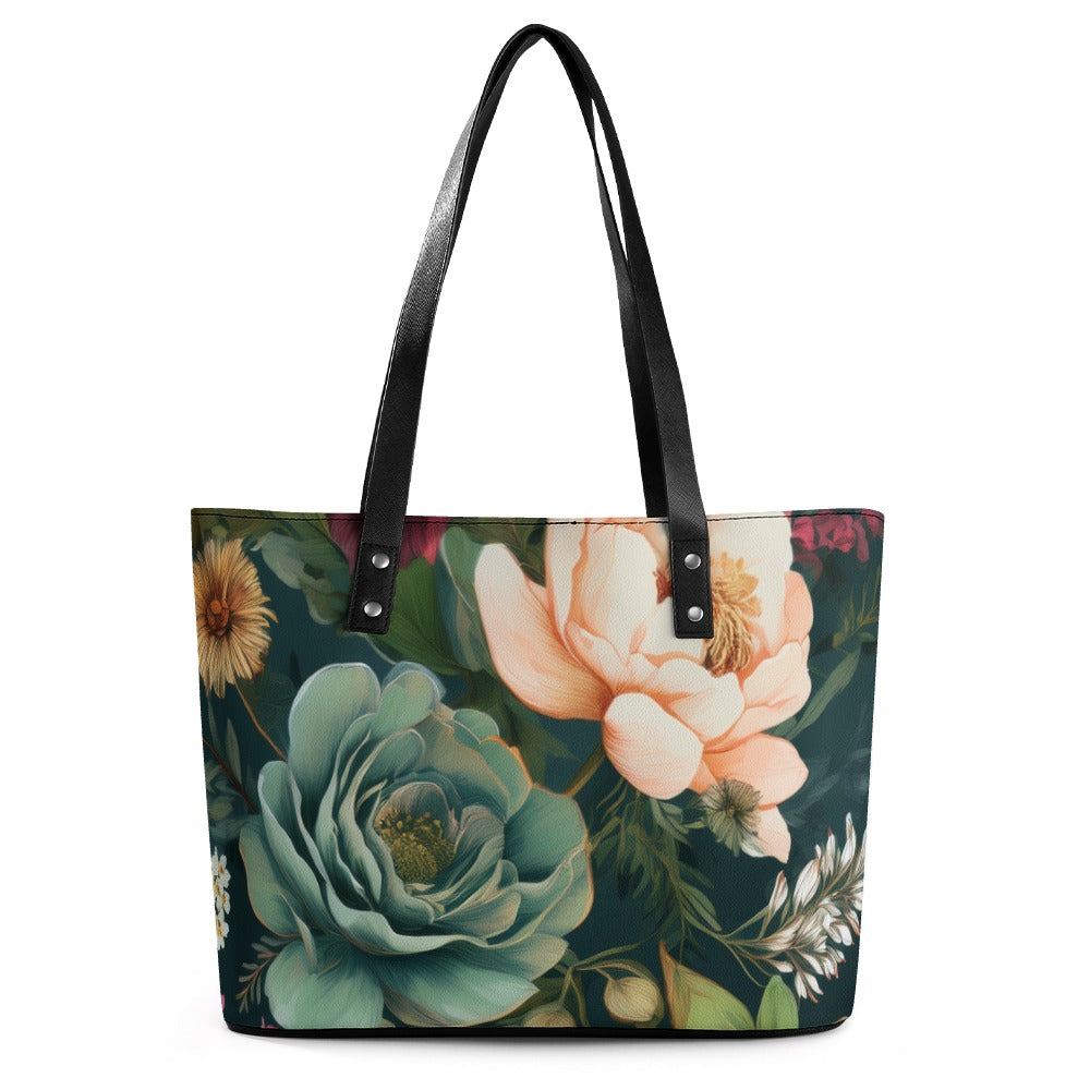 Leather handbag Inkedjoy