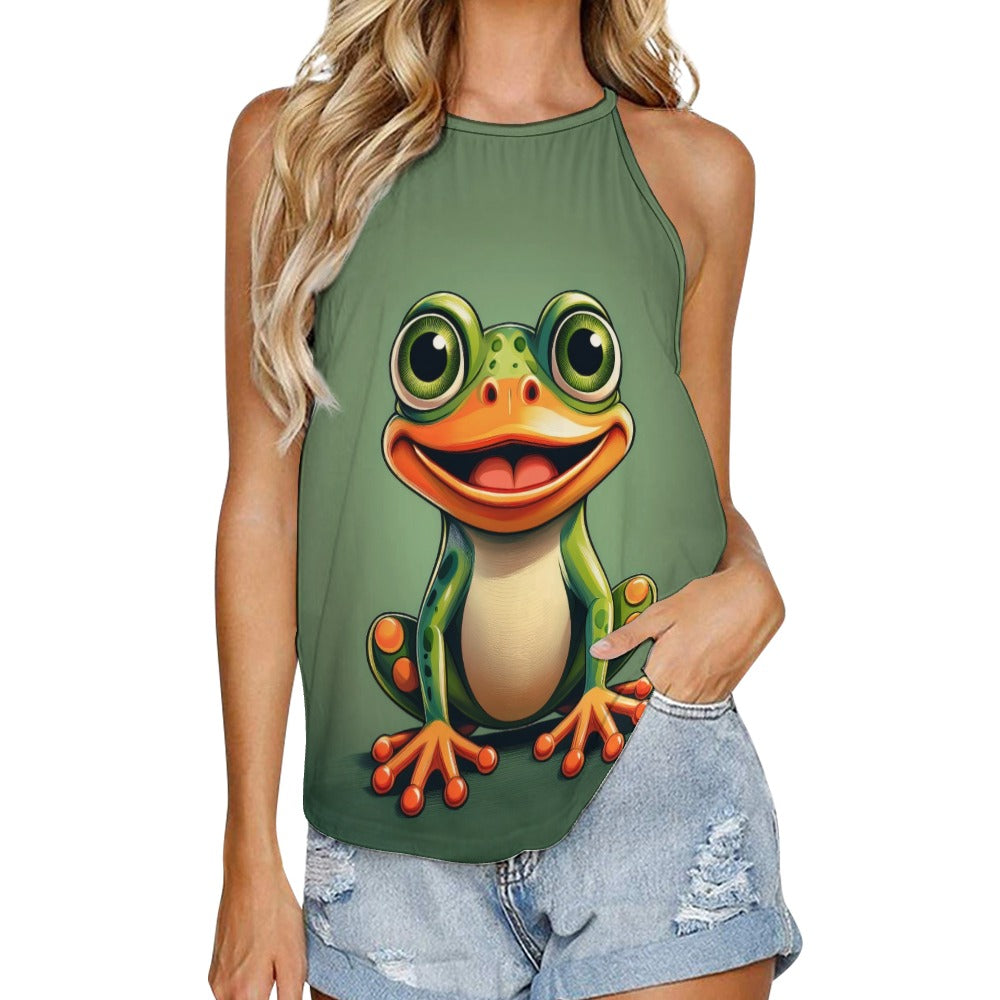 Crew Neck Vest Inkedjoy