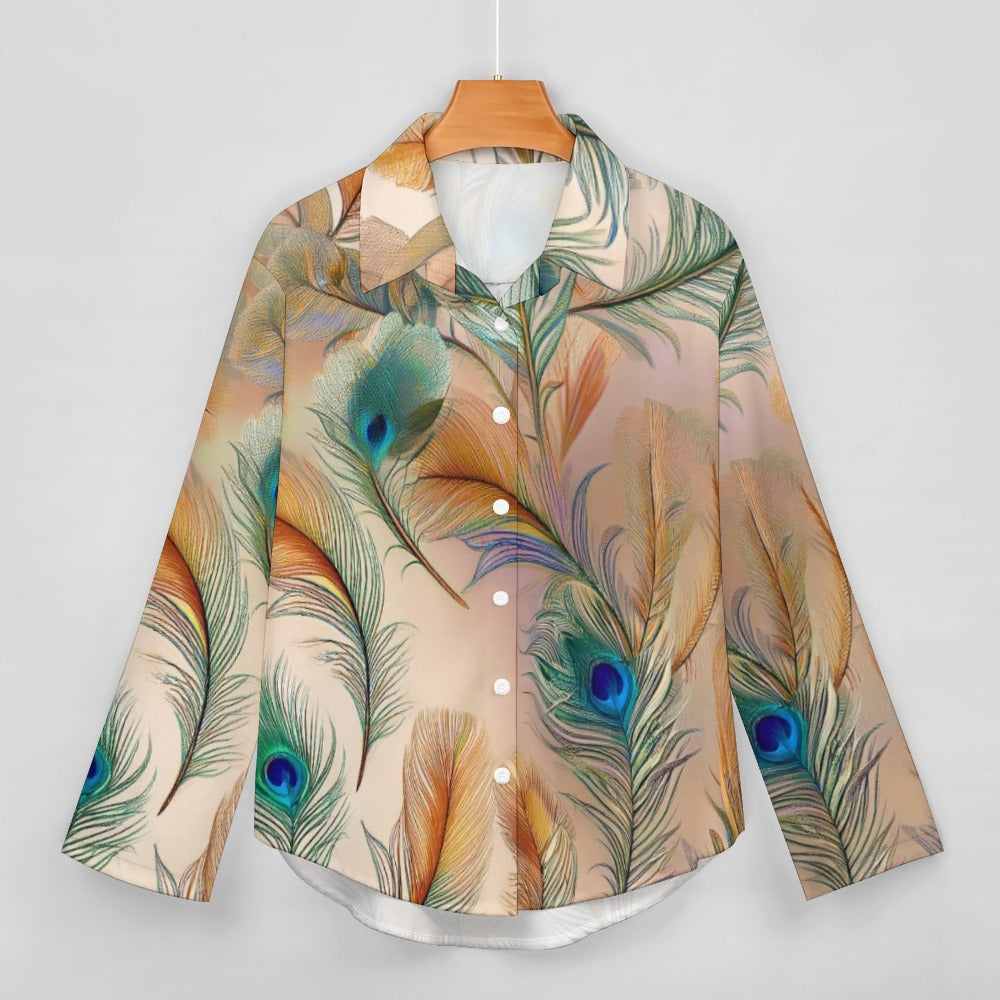 Cropped hem shirt Inkedjoy