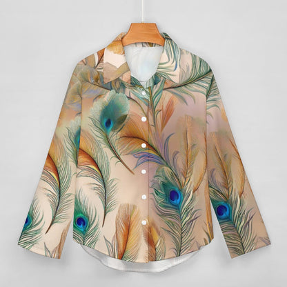 Cropped hem shirt Inkedjoy