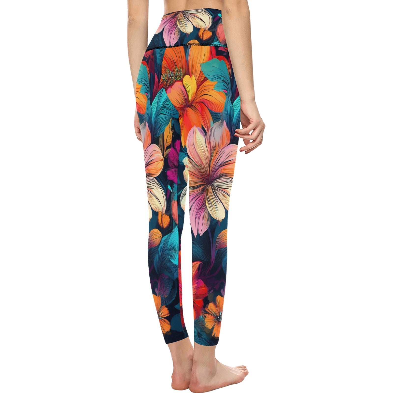 High-Waisted Leggings Inkedjoy