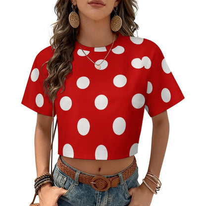 Crop Top Short-Sleeve T-Shirt