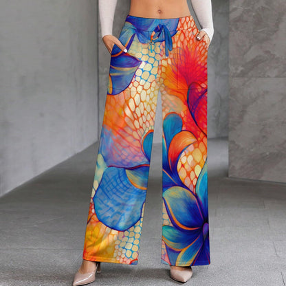Wide-leg pants Inkedjoy