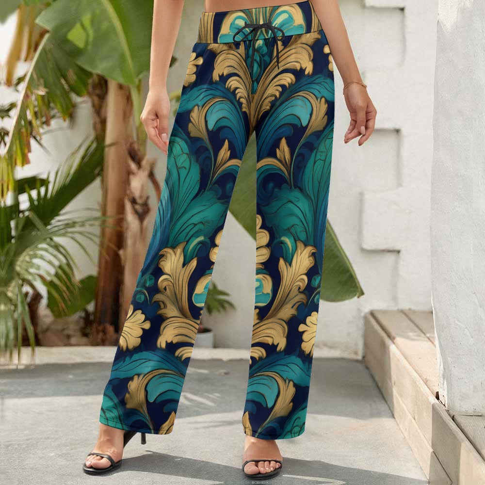Wide Leg Pants Inkedjoy
