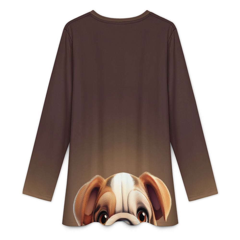 Long sleeved shirt - puppy Inkedjoy