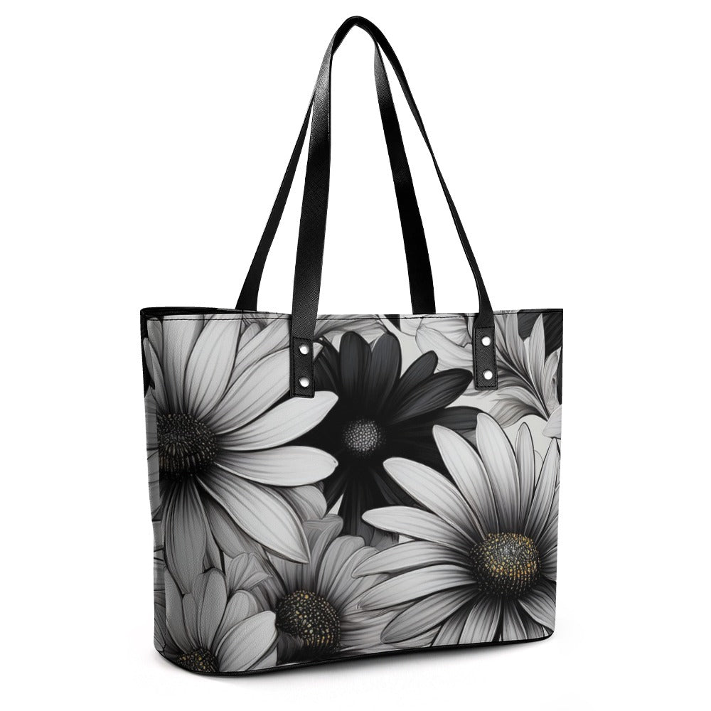 Leather handbag Inkedjoy