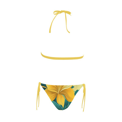 Bikini Swimsuit Front Buckle Inkedjoy