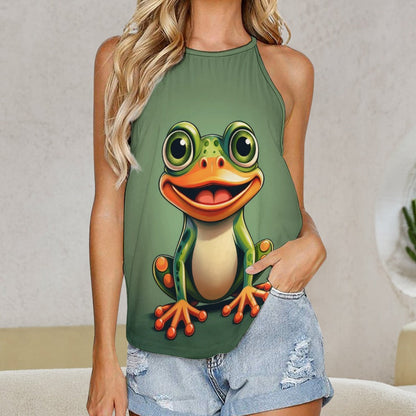 Crew Neck Vest Inkedjoy