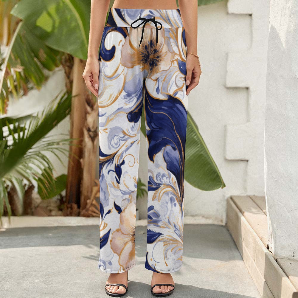 Wide Leg Pants Inkedjoy