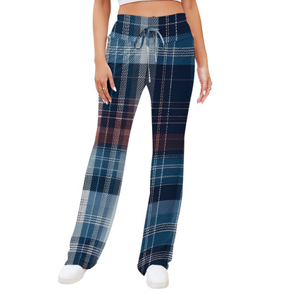 Straight Lace-Up Pants