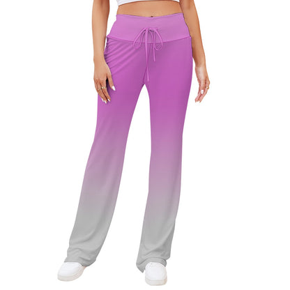 Straight Lace-Up Pants