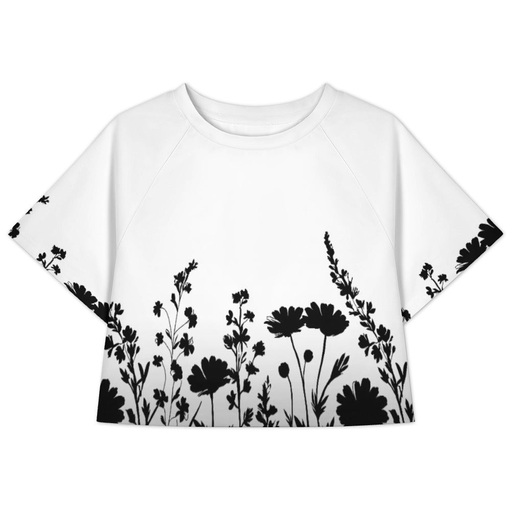 Crop Top Short-Sleeve T-Shirt