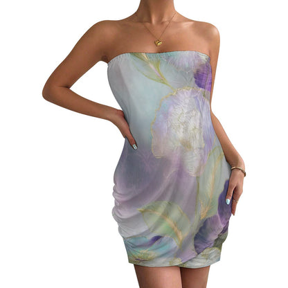 Bodycon strapless dress
