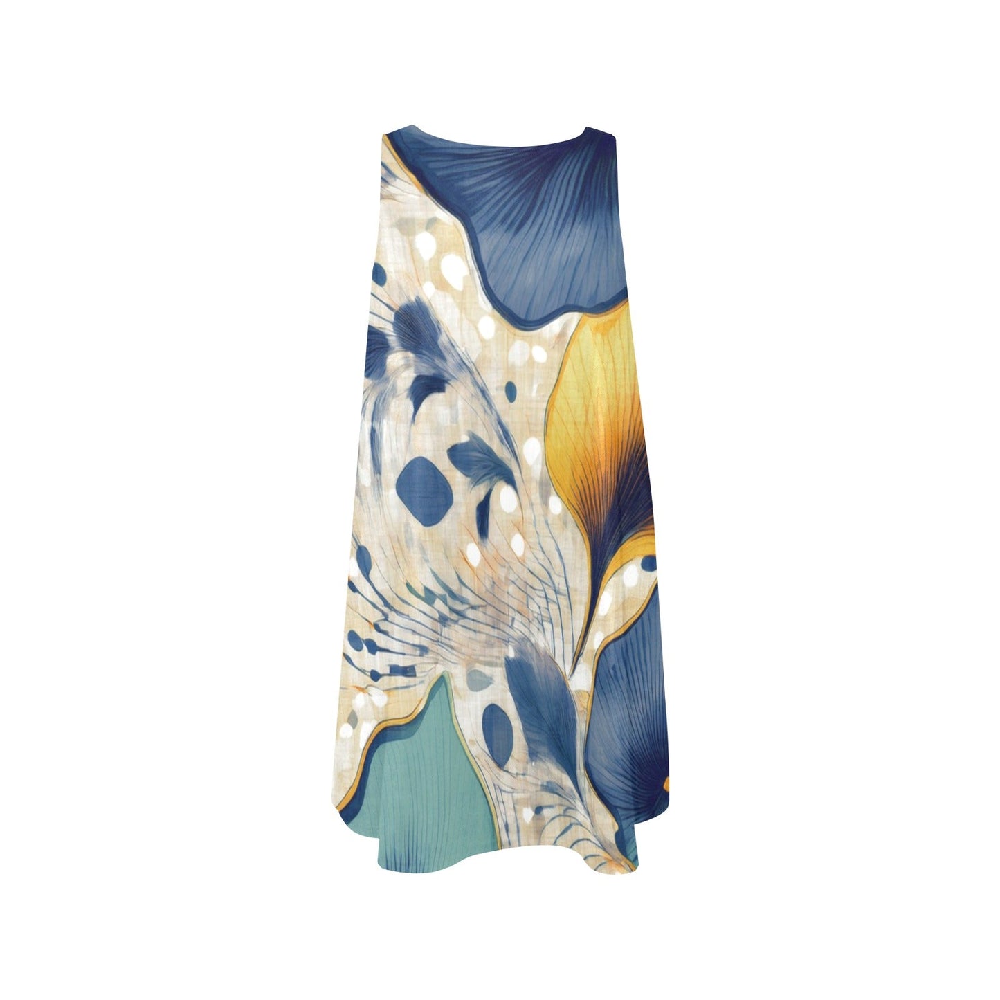 Sleeveless Pocket Dress Inkedjoy