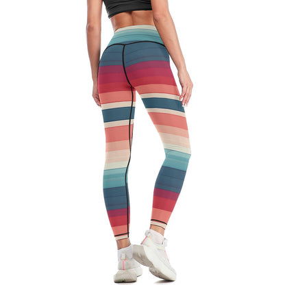 Striped Sports Leggings