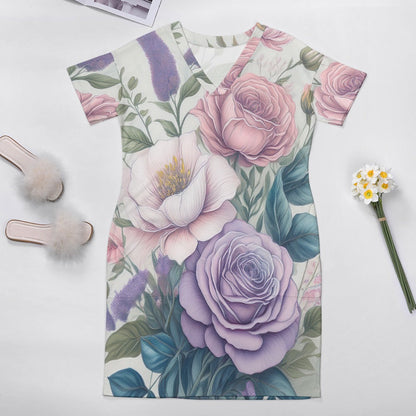 Loose pocket dress Inkedjoy