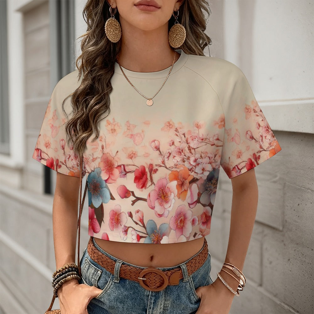 Crop Top Short-Sleeve T-Shirt