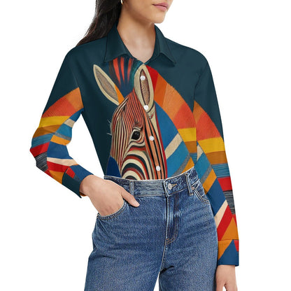 Zebra Print Long-sleeved lining Inkedjoy