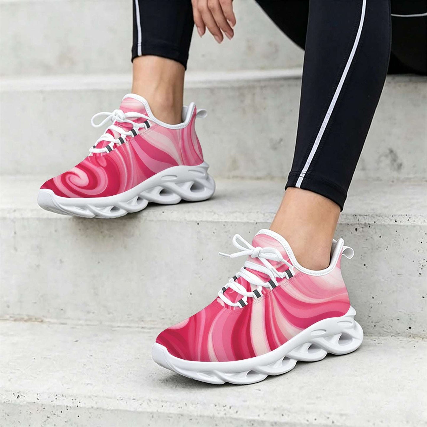 Women's Twisted Sole Sneakers Inkedjoy
