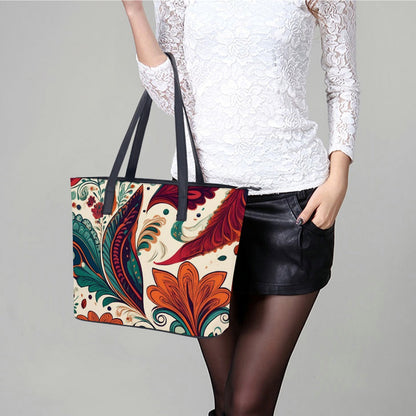 Leather handbag Inkedjoy