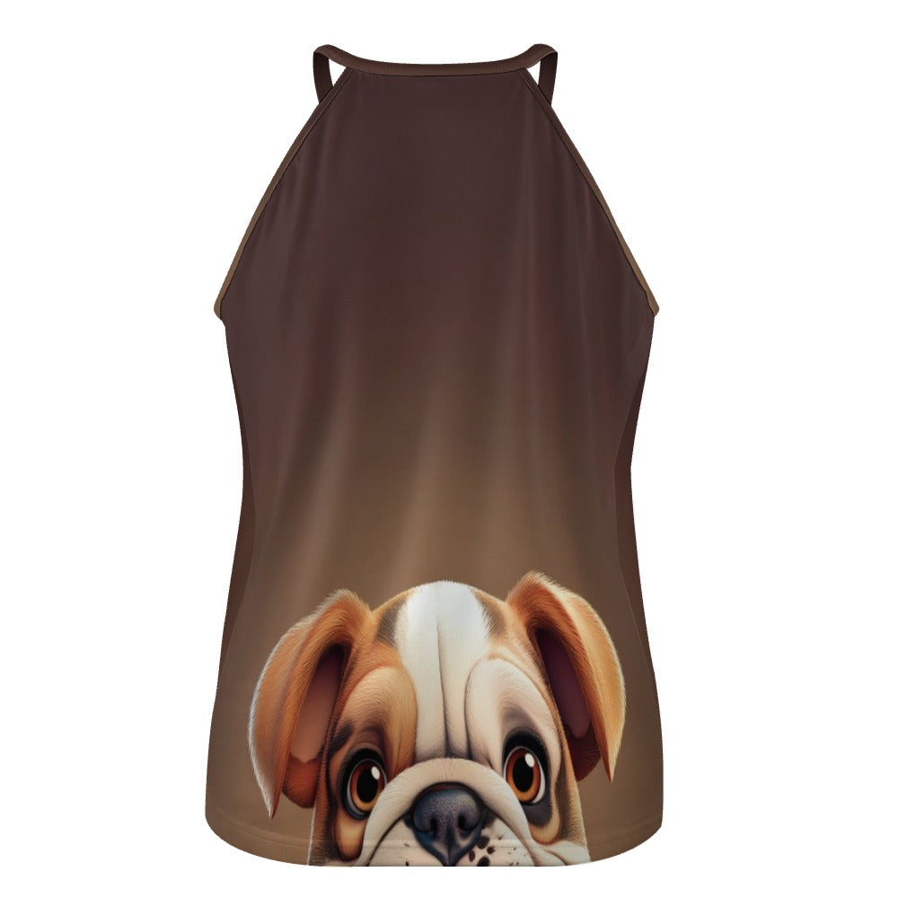 Crew Neck Vest Inkedjoy