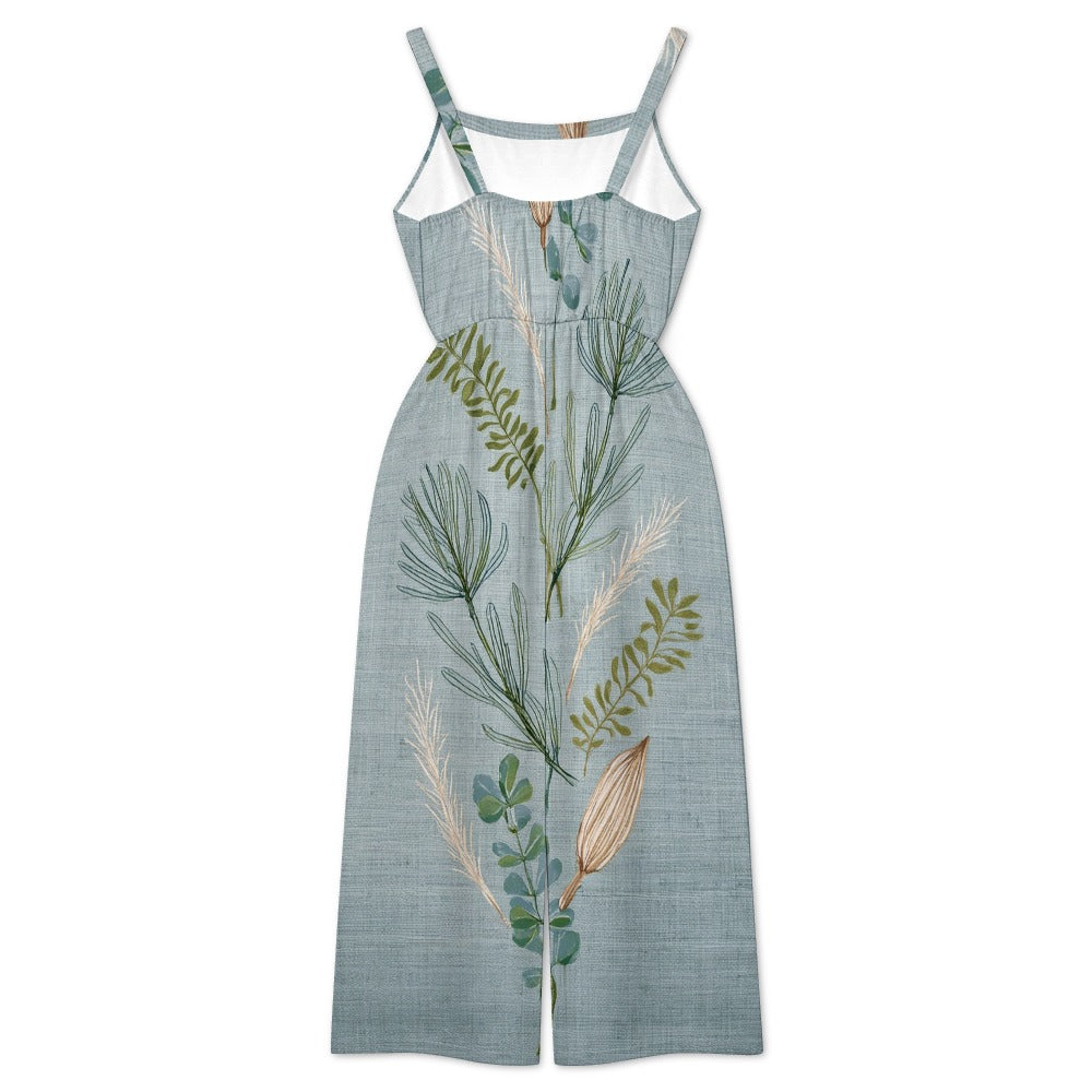 Strapped jumpsuit