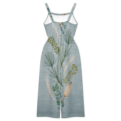 Strapped jumpsuit