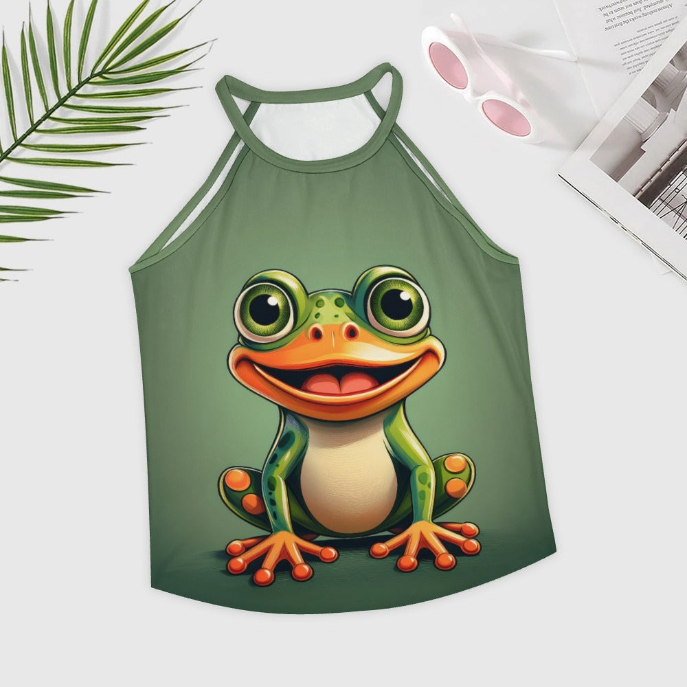 Crew Neck Vest Inkedjoy