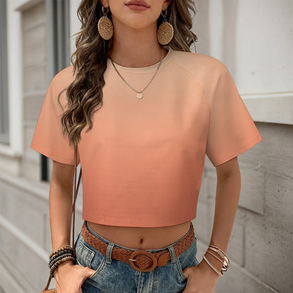 Crop Top Short-Sleeve T-Shirt