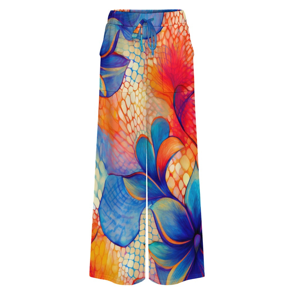 Wide-leg pants Inkedjoy