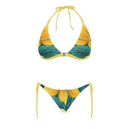 Bikini Swimsuit Front Buckle Inkedjoy