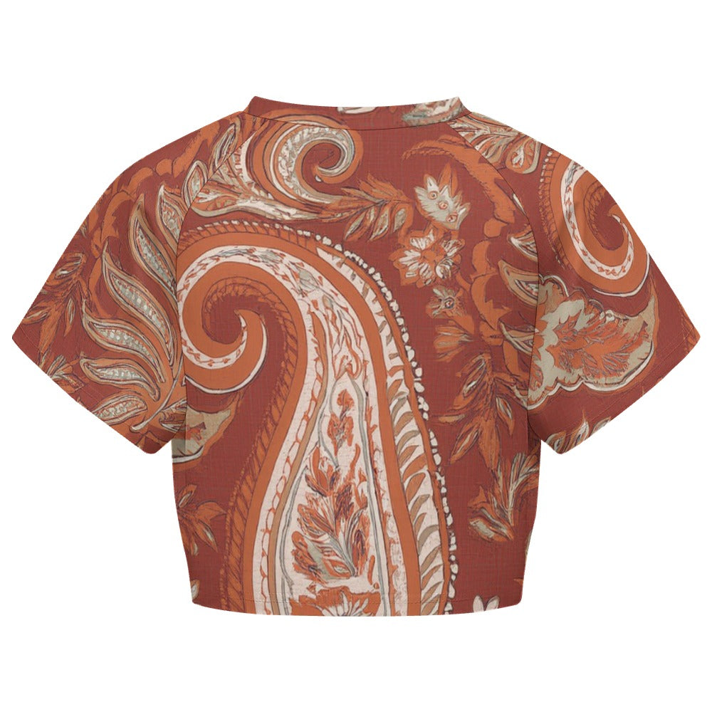 Crop Top Short-Sleeve T-Shirt