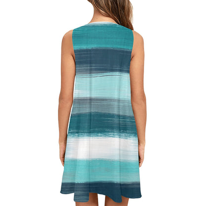 Sleeveless Pocket Dress