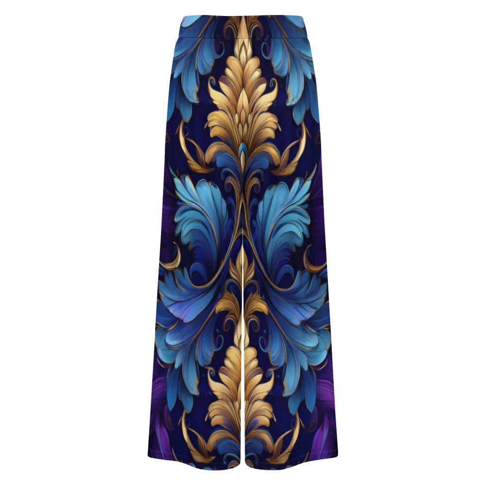Wide-leg pants Inkedjoy