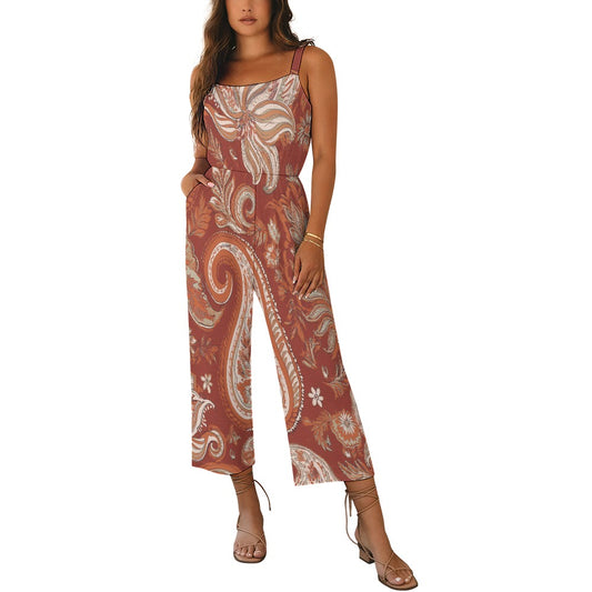 Strapped jumpsuit